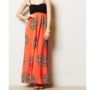 Anthropologie Coral Canyon maxi dress